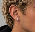 Cruz Cross Studs