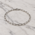 Dimitris Paperclip Chain Bracelet 6.5mm x 2.5mm