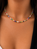 Pearl and Seed Bead Necklace