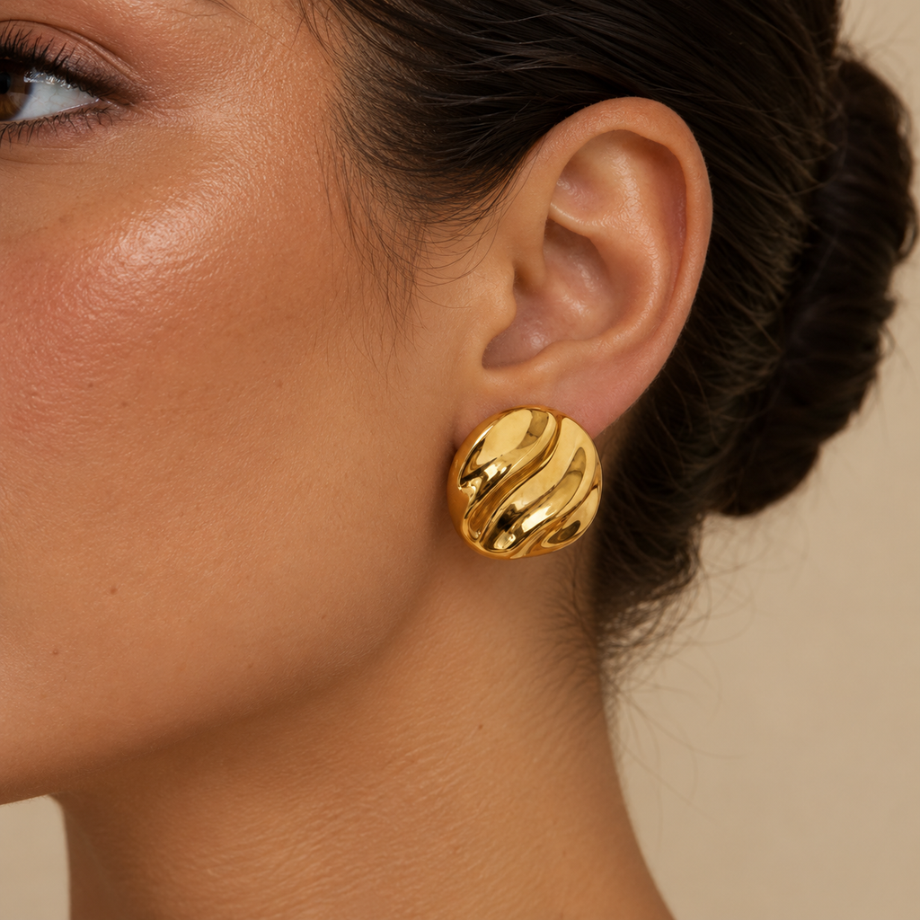 Large Stud Earrings