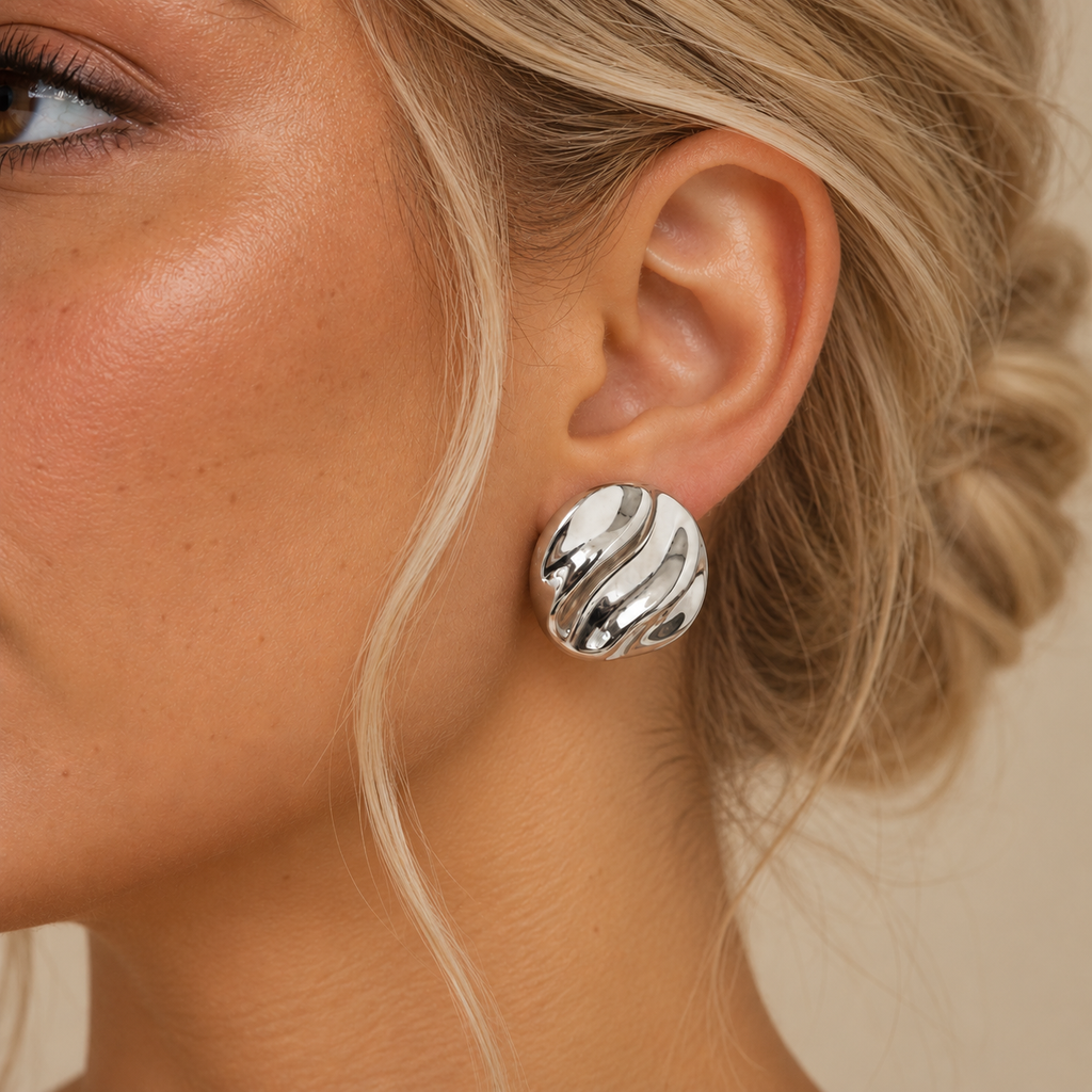Large Stud Earrings