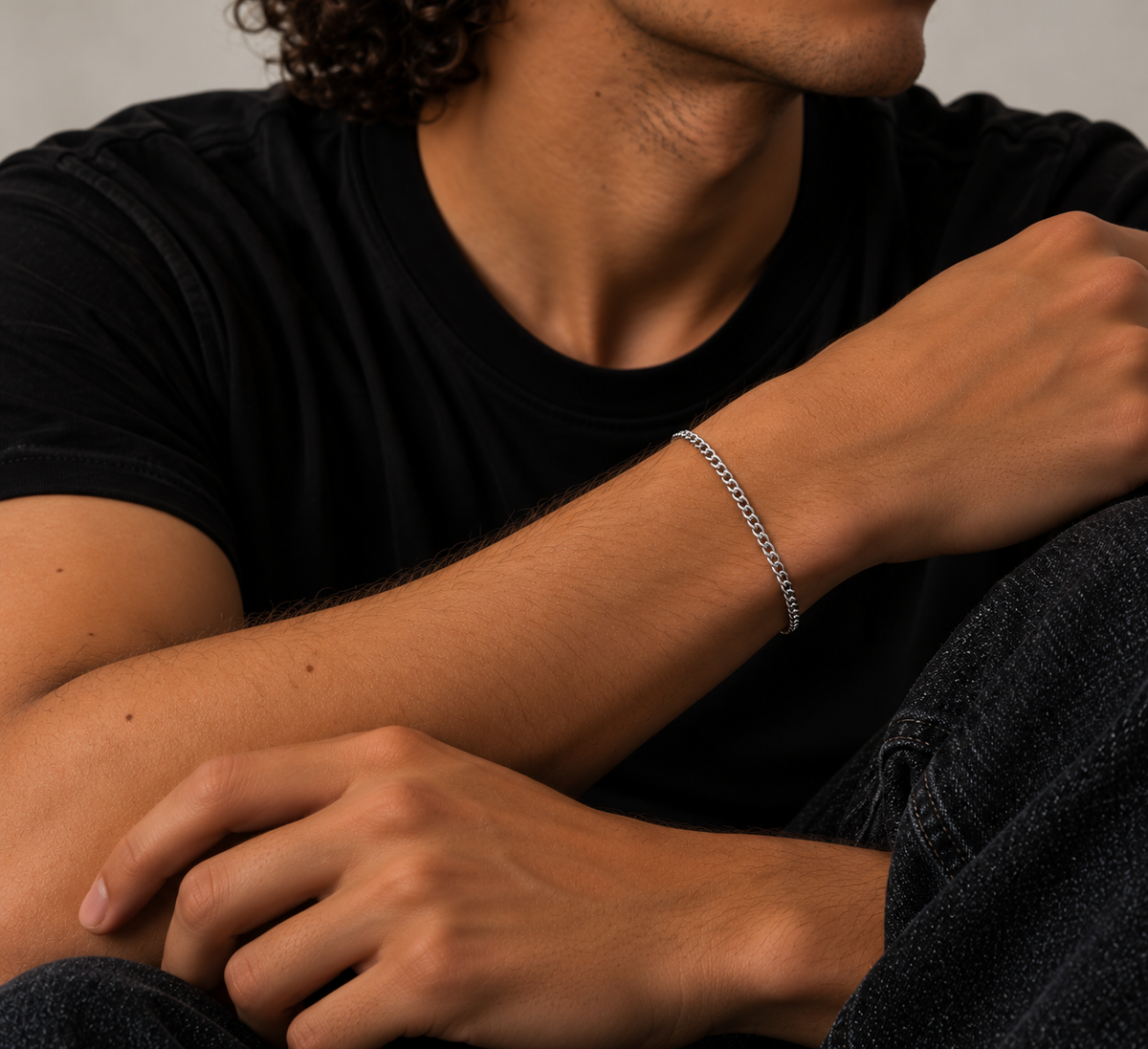 Fine Cuban Bracelet 1.8 mm