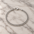 Aris 3mm Cuban Chain Bracelet