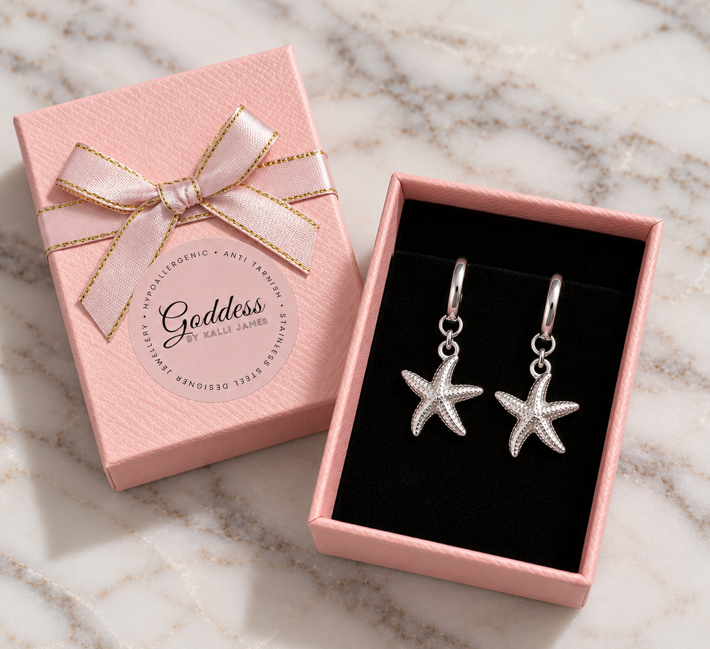 Star Fish Hoops