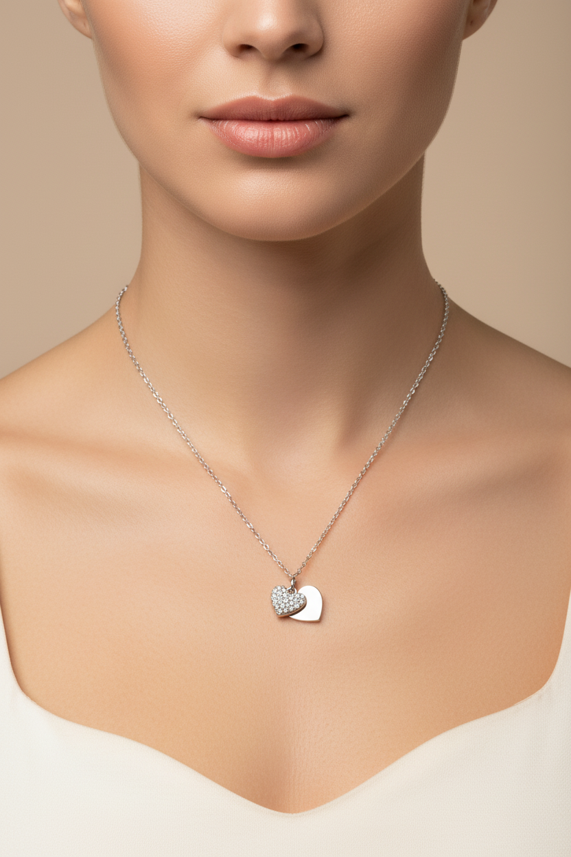 Crystal Heart Necklace