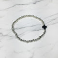 Hematite Mini Cross Bracelet #GB002