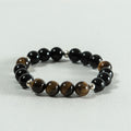 Tiger Eye and Black Onyx Bracelet