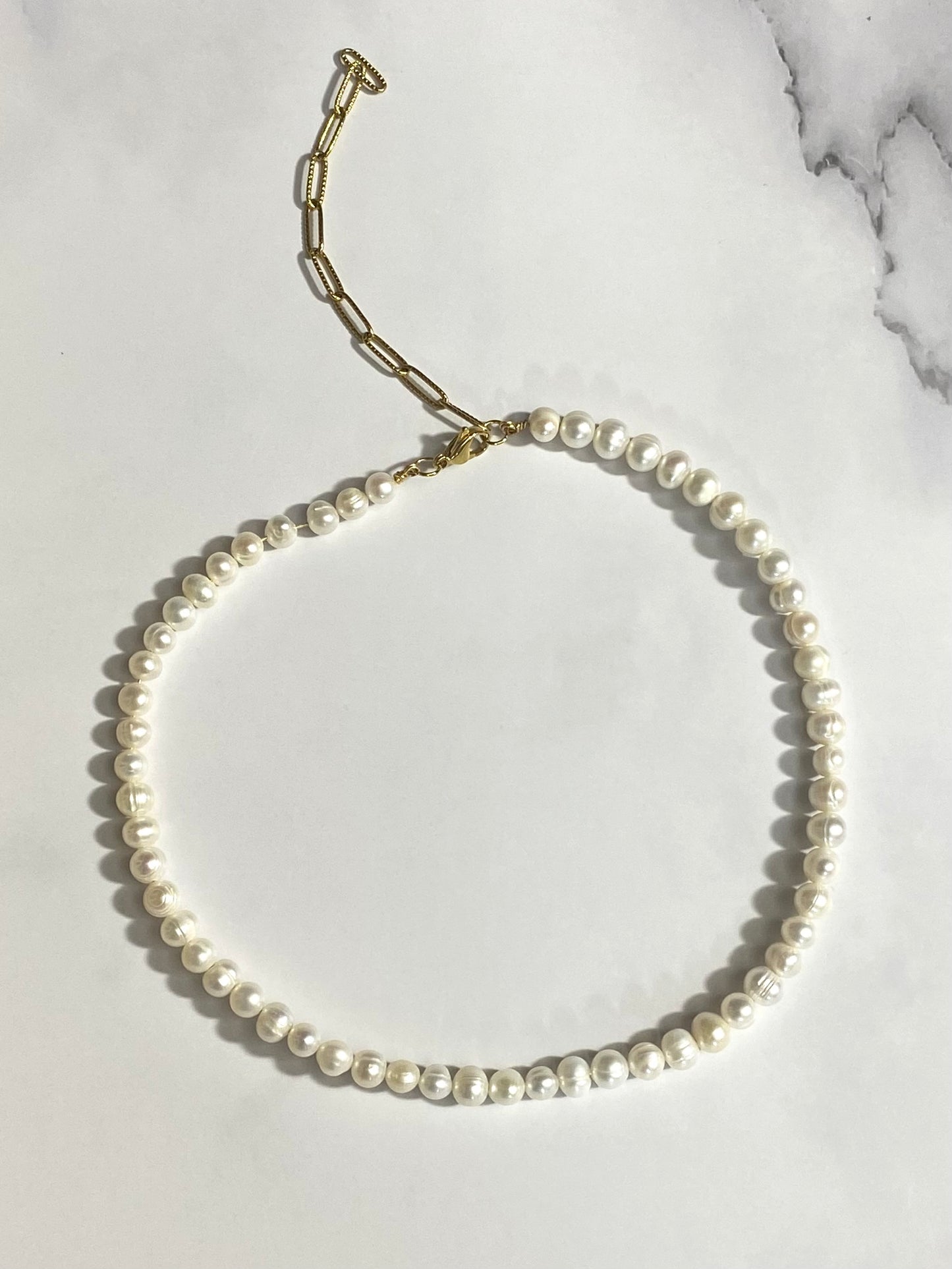 “Pearl” Full Beaded Necklace #N408
